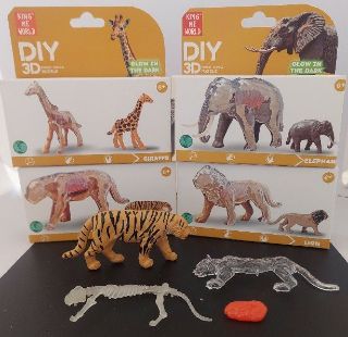 Obrázek z Stavebnice safari 11,5cm 4dr. 